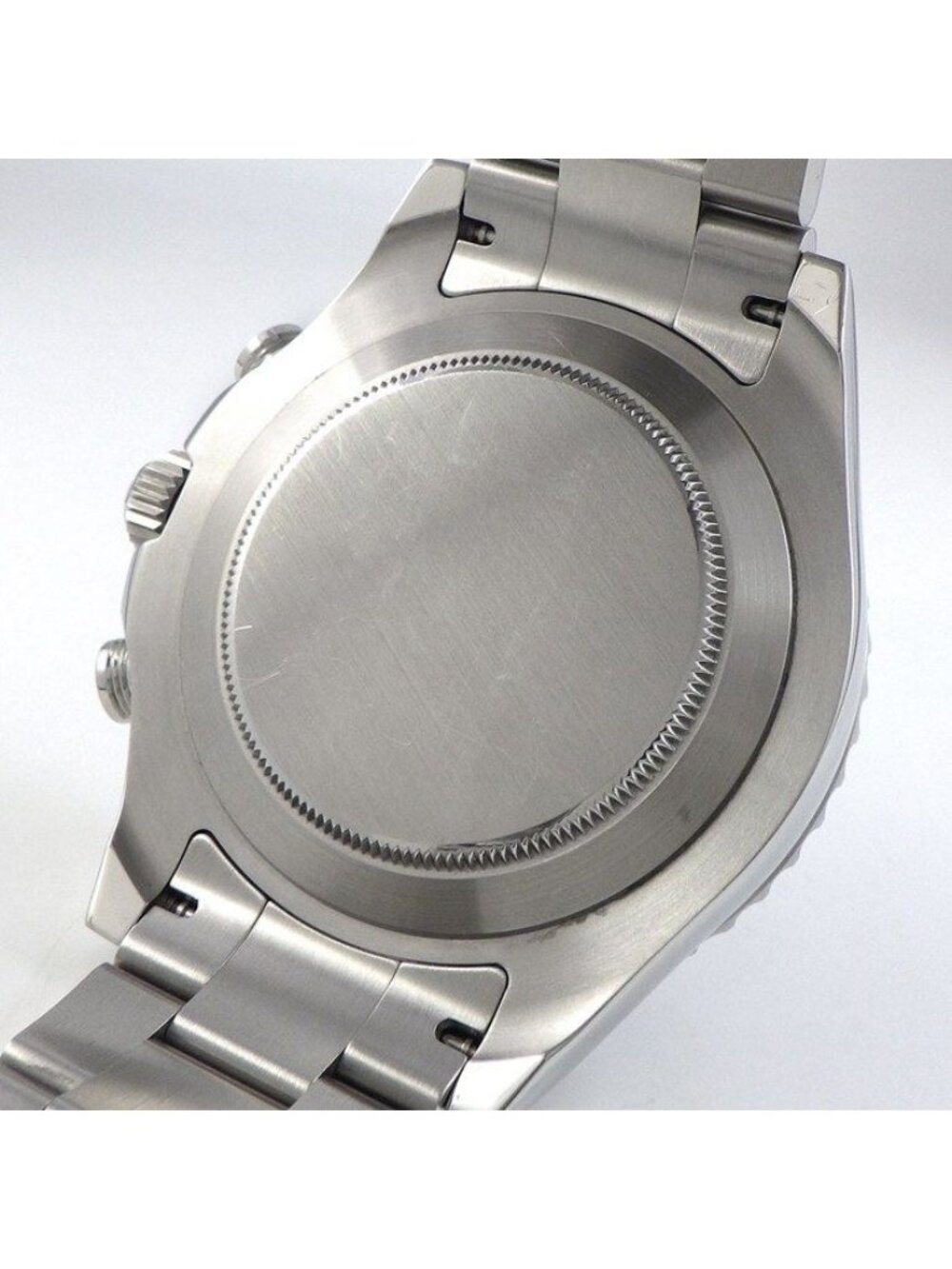 Rolex Watch Yotomastar II Roulettestamp Chronograph Small White Dial SS Blue - Picture 4 of 12